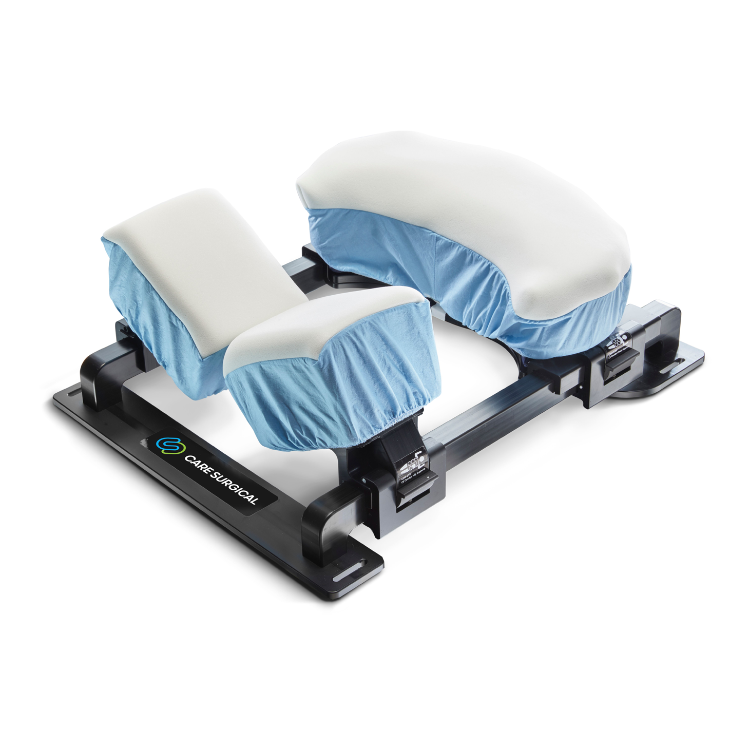 spine frame patient positioning equipment with comfort covers
